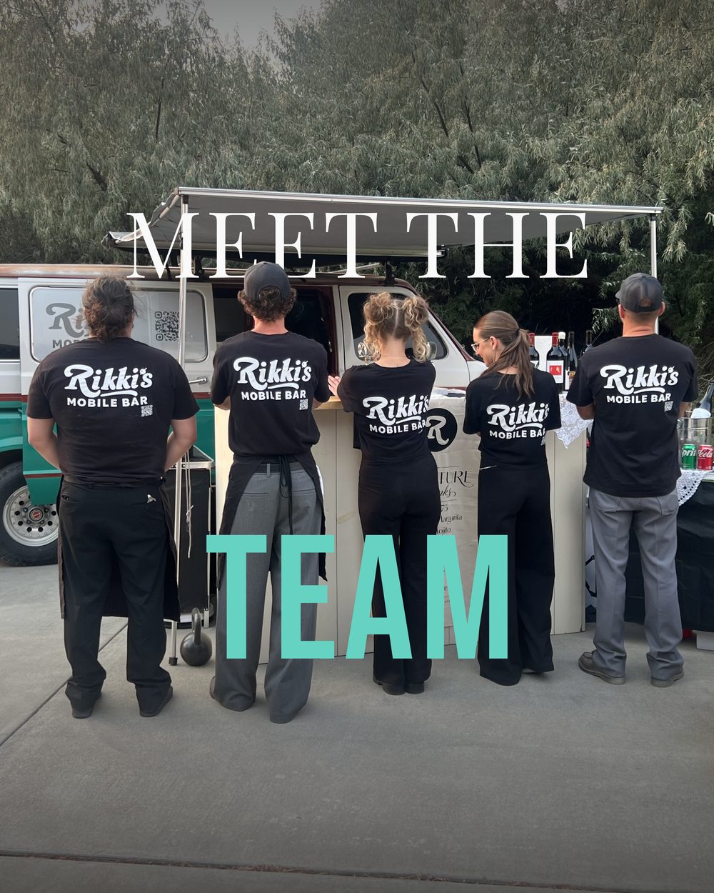 Meet the Rikki's Mobile Bar team